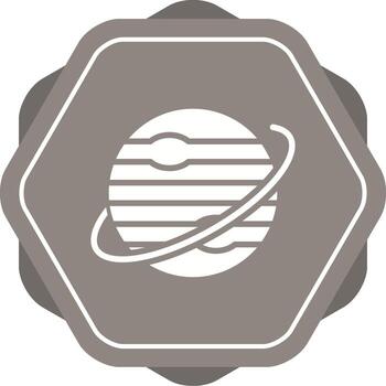 icono de vector de planeta