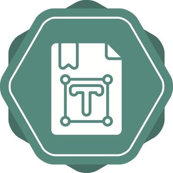 Text Box Vector Icon