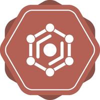 icono de vector hexagonal