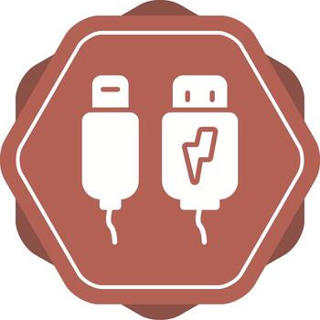 Thunderbolt Vector Icon