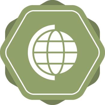 icono de vector de globo