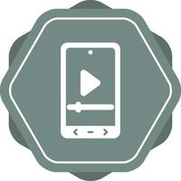 Video Player Vector Icon