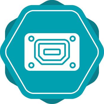 Thunderbolt Vector Icon