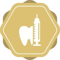 icono de vector de dientes