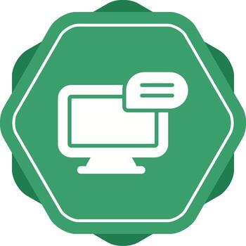 Computer Vector Icon