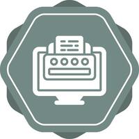 Printer Vector Icon