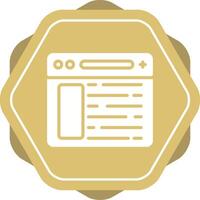 Browser Vector Icon