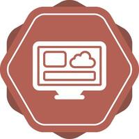 Desktop Vector Icon