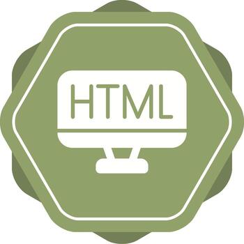 monitor de icono de vector