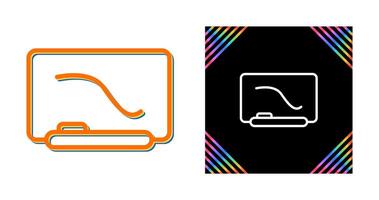 Interactive Whiteboard Vector Icon