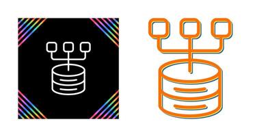 Data Modeling Vector Icon