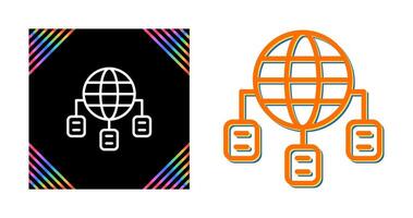 Network as a Service Vector Icon