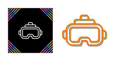 Virtual Reality Headset Vector Icon