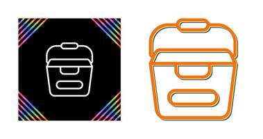 Portable water container Vector Icon