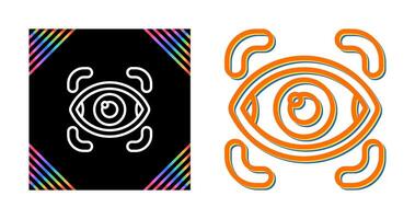 Retinal Scanner Vector Icon