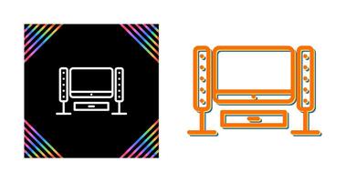 Home Theater System Vector Icon