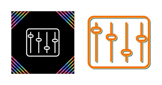 Equalizer Vector Icon