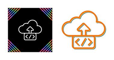 Cloud Deployment Vector Icon