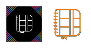 Notebook Vector Icon