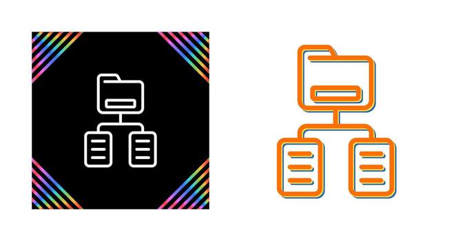 documento clasificación vector icono
