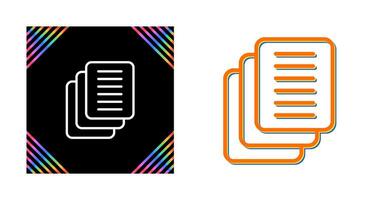 Document Version Control Vector Icon