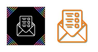 Mailing Lists Vector Icon