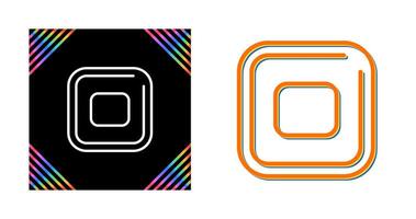 Stop Square Vector Icon