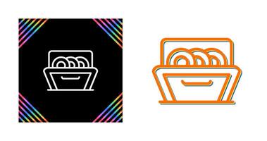 Dishwasher Vector Icon