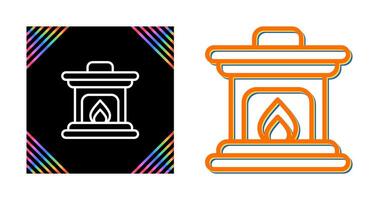 Fire Place Vector Icon