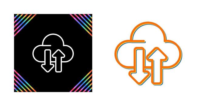 Shared Hosting Vector Icon