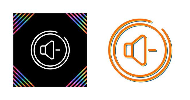 Volume Down Button Vector Icon