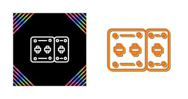 circuito interruptor automático vector icono