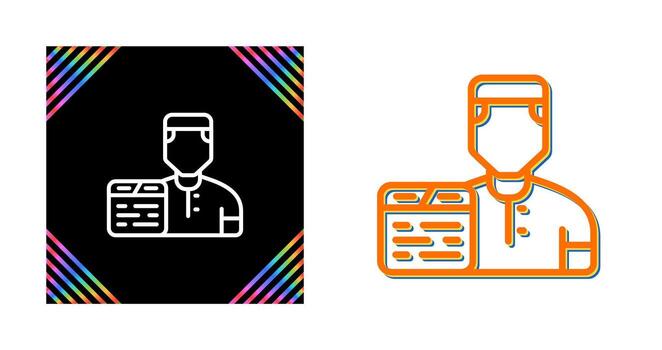 web desarrollador vector icono