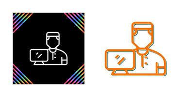 Working Man Vector Icon