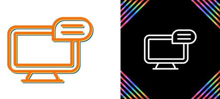 Computer Vector Icon