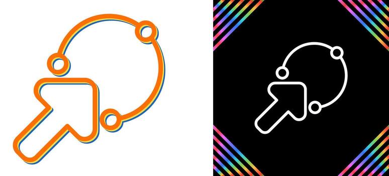 selección vector icono