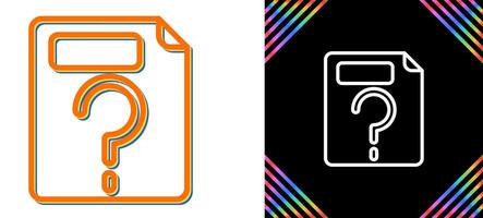 Unknown Vector Icon