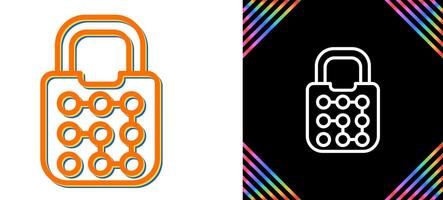 Pattern Lock Vector Icon
