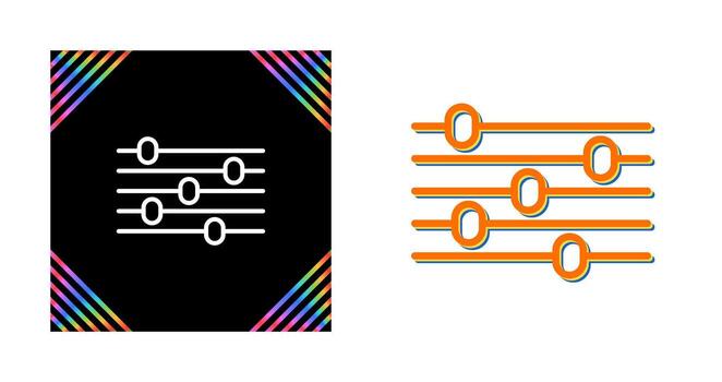 Equalization Vector Icon