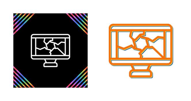 Computer Vector Icon