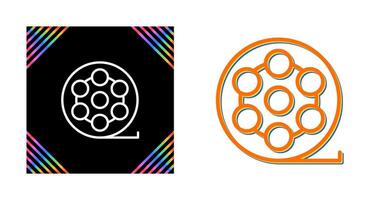 Film Reel Vector Icon