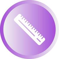 Straight Ruler Vector Icon