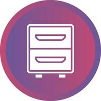 File Cabinet Vector Icon