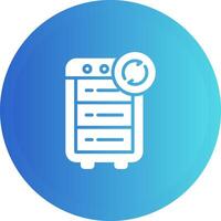 Backup Server Vector Icon