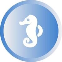 Seahorse Vector Icon