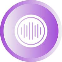 Audio Spectrum Vector Icon