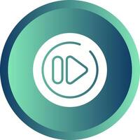 Next Track Circle Vector Icon