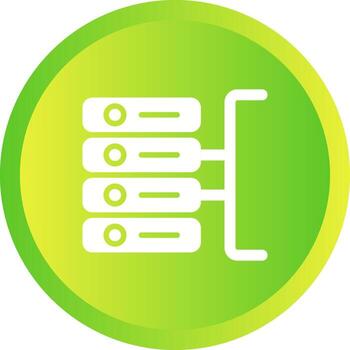 icono de vector de base de datos