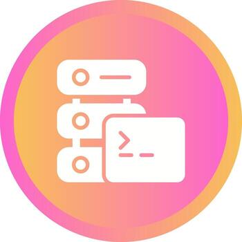SSH Hosting Vector Icon