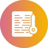 Document Access Vector Icon